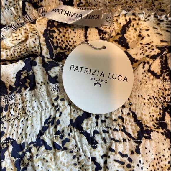 3/$25 PATRIZIA LUCA Animal Print Wide Leg Pants.Size XS - Picture 6 of 10
